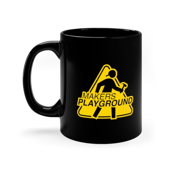 Street Sign Logo - 11oz Black Mug