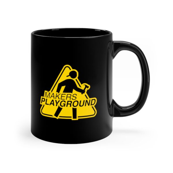 Street Sign Logo - 11oz Black Mug - Image 3