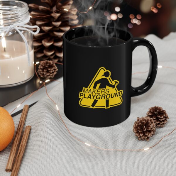 Street Sign Logo - 11oz Black Mug - Image 4