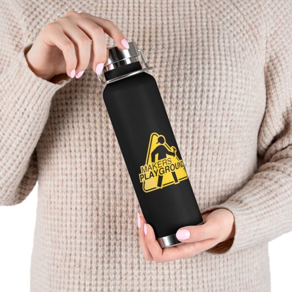 Street Sign Logo - 22oz Vacuum Insulated Bottle - Image 6