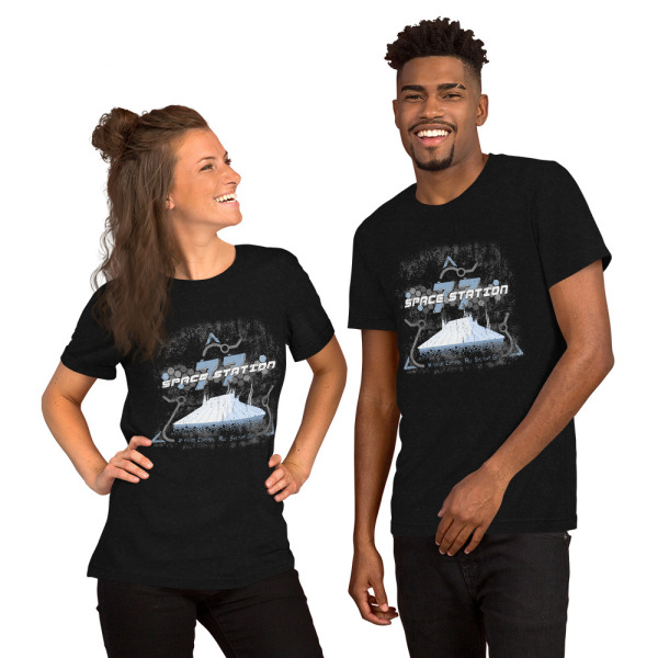 Space Station 77 (Vacation Ad) - Unisex T-Shirt - Image 2