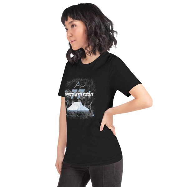 Space Station 77 (Vacation Ad) - Unisex T-Shirt - Image 3