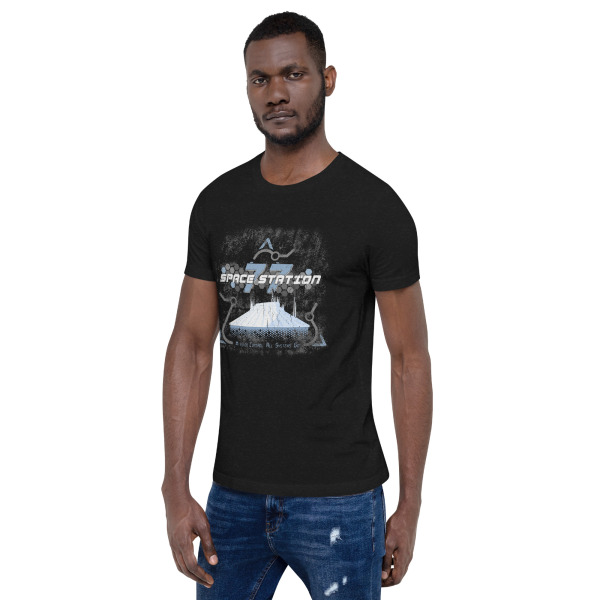 Space Station 77 (Vacation Ad) - Unisex T-Shirt - Image 5